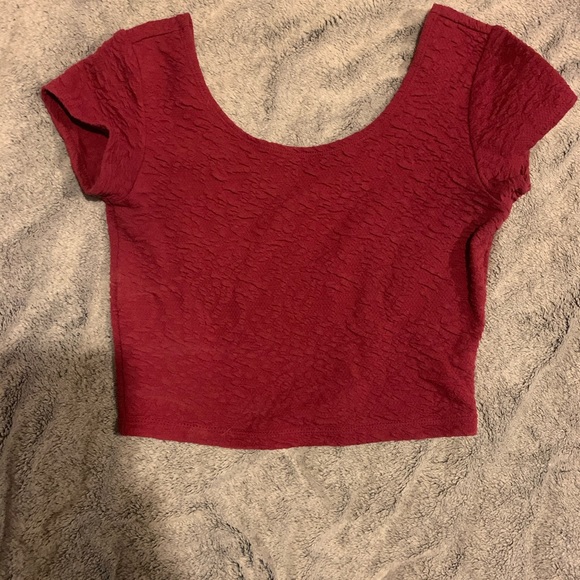 Red Crop Top - Picture 1 of 1